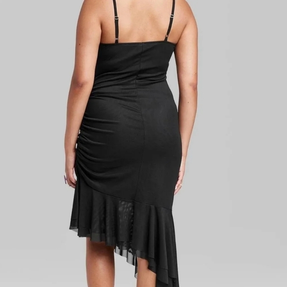 Wild Fable Dress Womens XL Black Sleeveless Midi NEW - Picture 5 of 6